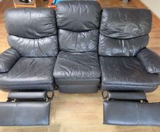 Leather sofas