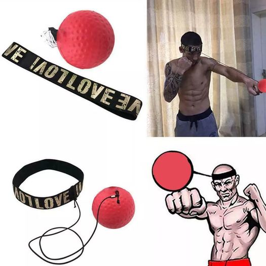Boxing Speed Ball Head-mounted PU Punch Ball MMA Sanda Training Hand Eye Reaction Gym Sandbag Muay Thai Boxeo Fitness Equipment