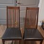 Exrendable Dining Table 6 chairs Image 2