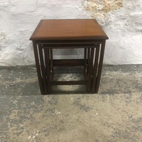Mid Century Modern Teak GPlan Fresco Nest Of Tables