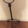 Black wrought iron T-Light stand Image 3