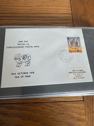 FDC Isle of Man 1978