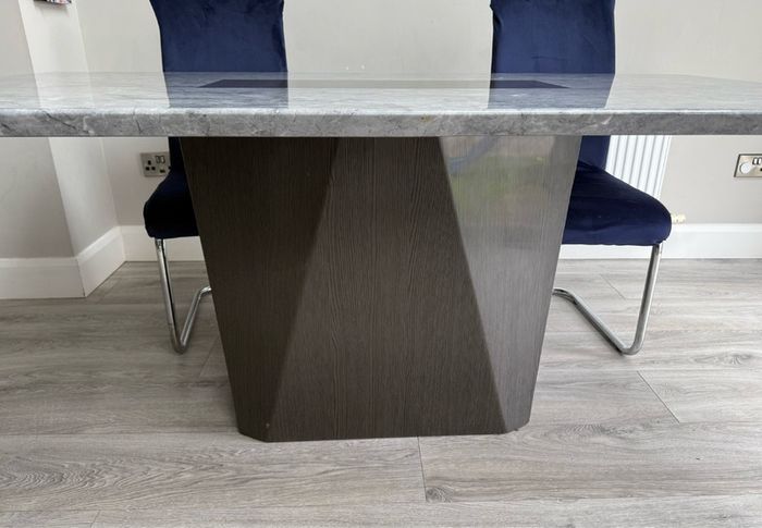 Marble Dining Table & Chairs