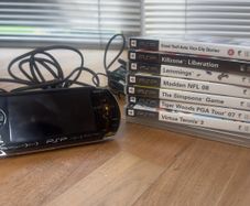 Sony PSP 1003 PlayStation Portable Console Games Bundle