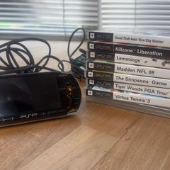Sony PSP 1003 PlayStation Portable Console Games Bundle