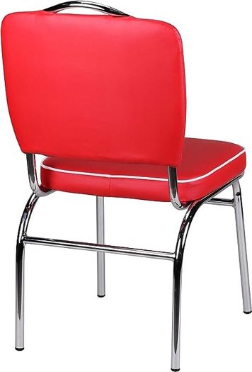 Retro vintage design funky American styled dining chair