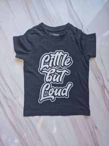 lNutmeg | 2-3 years | Short Sleeve T-Shirt "Little but Loud"