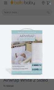 Cot bumper