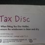 Tax Disc Holder Image 4