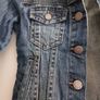 Denim girls jacket Image 3