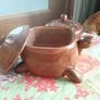 Hand Carved Wooden Containers Image 2
