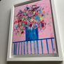Original Irish Abstract Painting Irish Art Floral Art Original Floral Painting Image 6