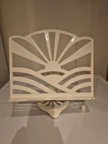 Vintage Cast Iron Cookbook Stand