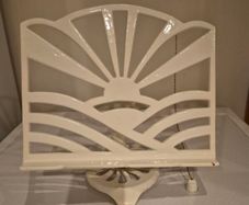 Vintage Cast Iron Cookbook Stand
