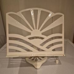 Vintage Cast Iron Cookbook Stand