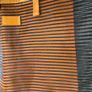 AVENE Eau Thermale tote carry bag holdall.. Black stripes with orange trim & and inner sac. IMMACULATE UNUSED & AS NEW. Image 10
