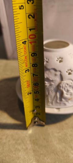 Nordic Lights porcelain tea light holder dome featuring a cat or dog theme.