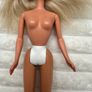 Vintage Body 1966 Mattel Barbie Blonde Hair Pink Earrings Ring Used Damaged Neck Dirty Please see pictures Image 4