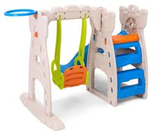 Swing and slide set