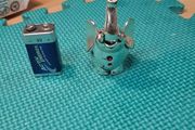 Elephant ornament silver plated