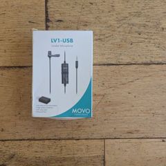 Movo LV1-USB Lavalier Microphone - Unboxed