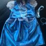 Disney princess fancy dress up costume trunk with 4 outfits Age 3+ EUC Image 7