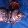 Circa 1900 "British Miller Made" Carbide Rear Safety / Tail Lamp Image 10