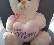 New I Love Mum  Teddy