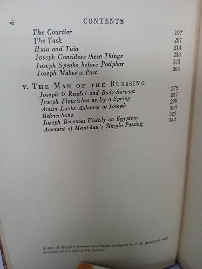Joseph in Egypt by Thomas Mann (2 Volume Set) (GT107)