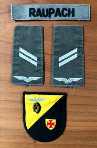German Army Patch Set