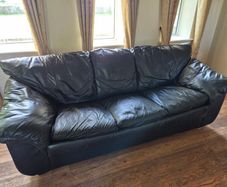 3 seater leather sofa