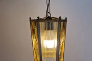 Antigue French Copper lantern ceiling light
