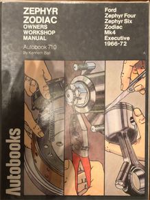 Autobooks 710 Zephyr Zodiac Workshop Manual