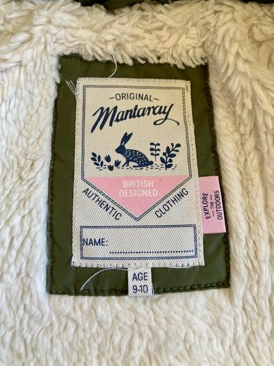 Mantaray winter coat, 9/10y