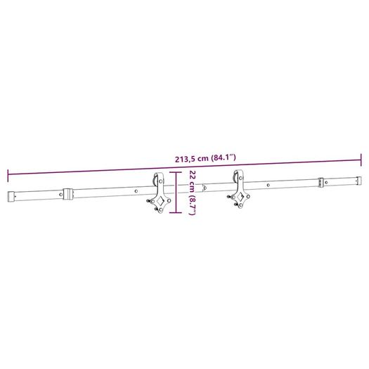 Sliding Door Hardware Kit