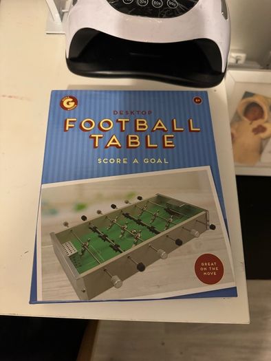 desktop football table
