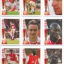 Arsenal full set 1997-98 Futera Football Cards Image 7