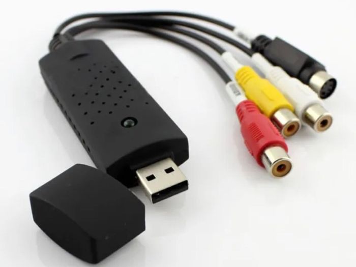 NEW VHS to DVD Converter adapter USB 2.0 to 3 RCA Video TV DVD VHS Capture Phone
