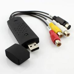 NEW VHS to DVD Converter adapter USB 2.0 to 3 RCA Video TV DVD VHS Capture Phone