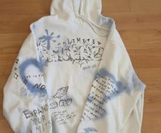 Bershka Graphic Hoodie