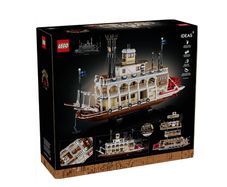 Lego 21356 River Steamboat & 5009157 Amelia Ticket Booth