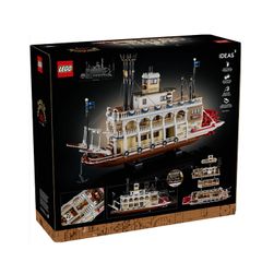 Lego 21356 River Steamboat & 5009157 Amelia Ticket Booth