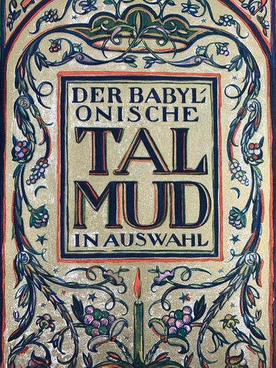 Rare babylonian Talmud German