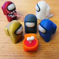 Among US crewmate toy game figures