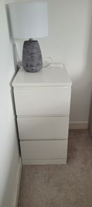 ikea malm bedside locker