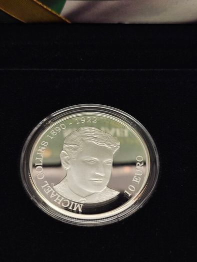 Ireland Silver Proof 2012 Michael Collins 1890-1922 Commemorative Silver and Gold Proof Coin Set in Original Holder with COA Stunning!