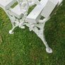 2 garden benches with heavy victorian cast iron ends Image 2