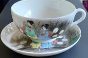 Satsuma Tea Cup/Saucer