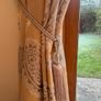 Laura Ashley Curtains double door with rail rings everything included. Image 2