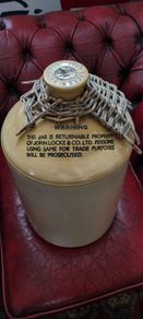 John Locke Kilbeggan stoneware whiskey flagon